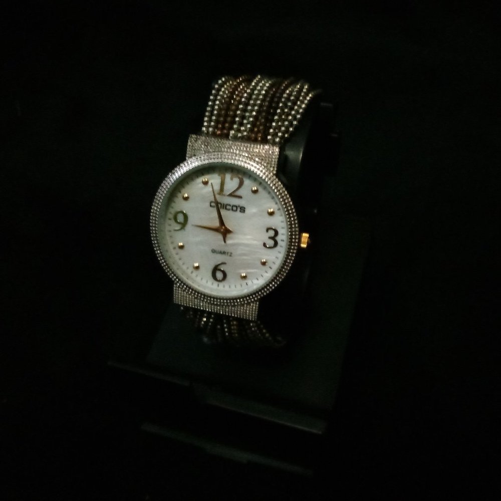 Pre-Loved Chico's Womens Watch Silver Tone